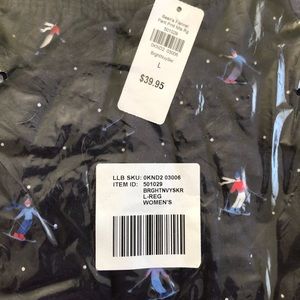 LL Bean Women’s flannel pants